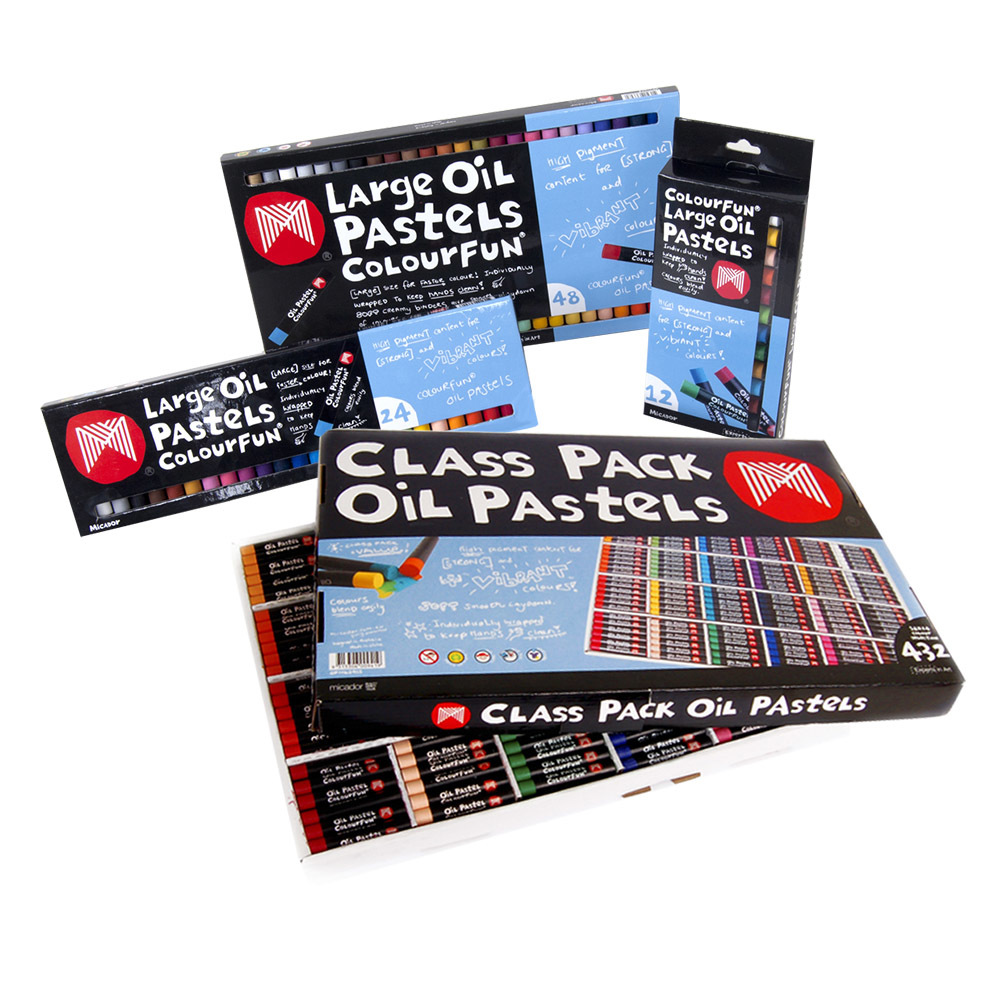 Oil Pastel Bulk Classpack – Art Therapy