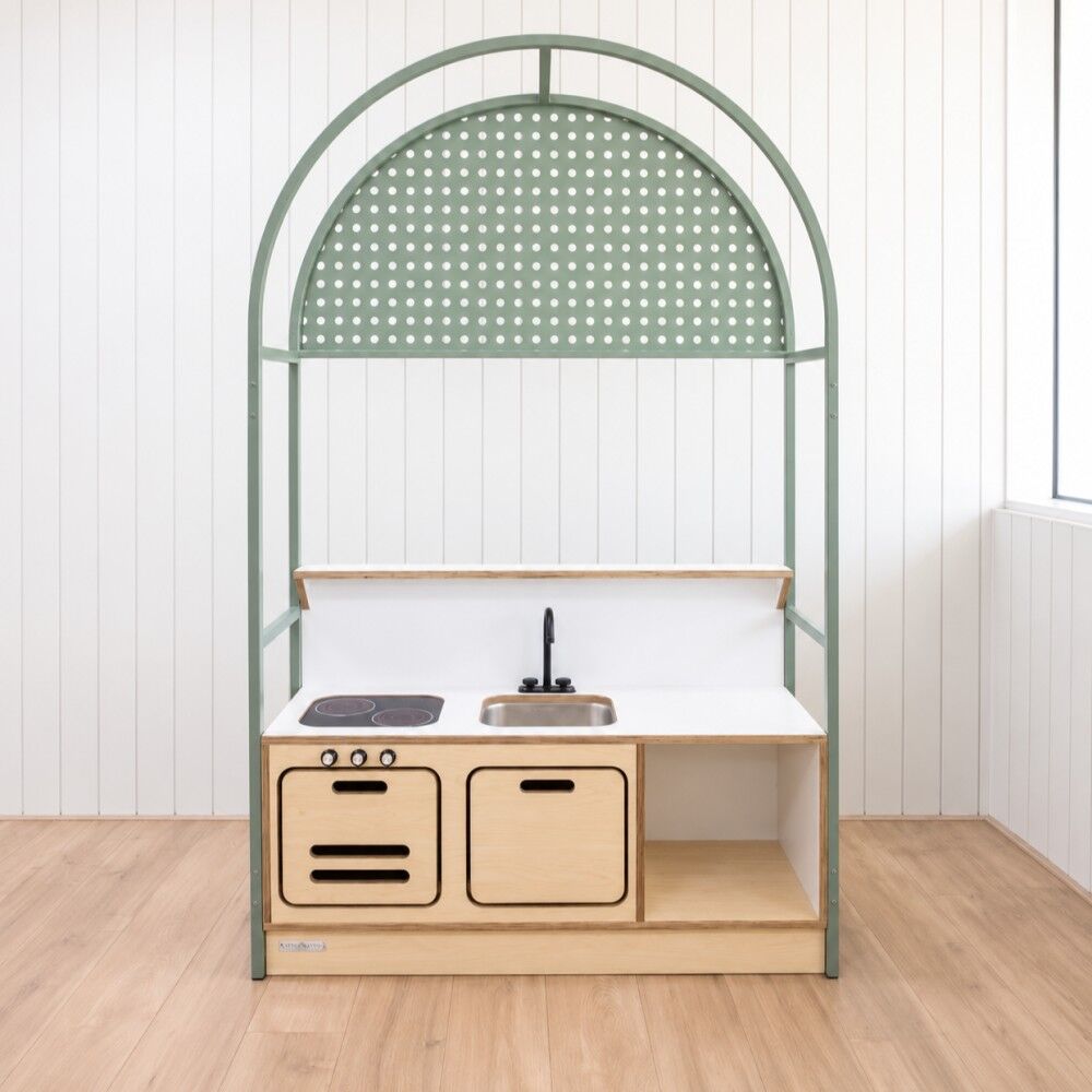 Curiate Perforated Arch with Toddler Kitchen