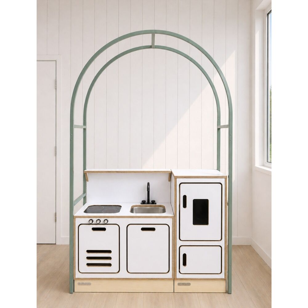 Arch Frame with Preschool Kitchen & Fridge