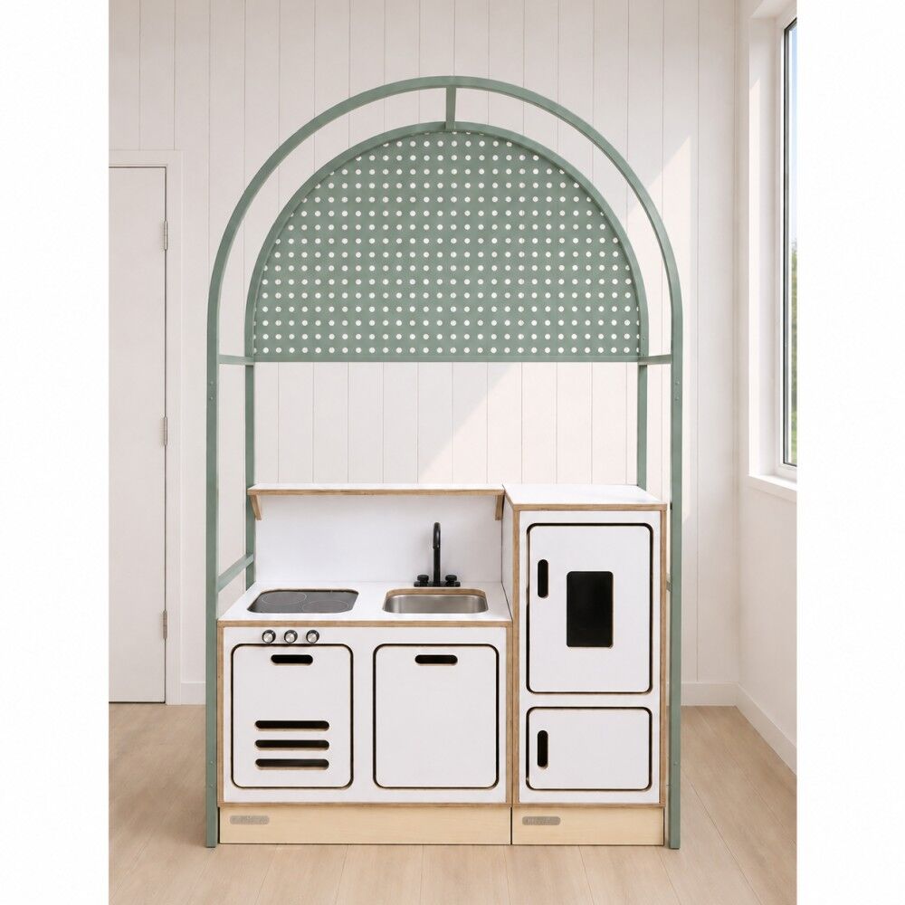 Curiate Perforated Arch with Preschool Kitchen & Fridge