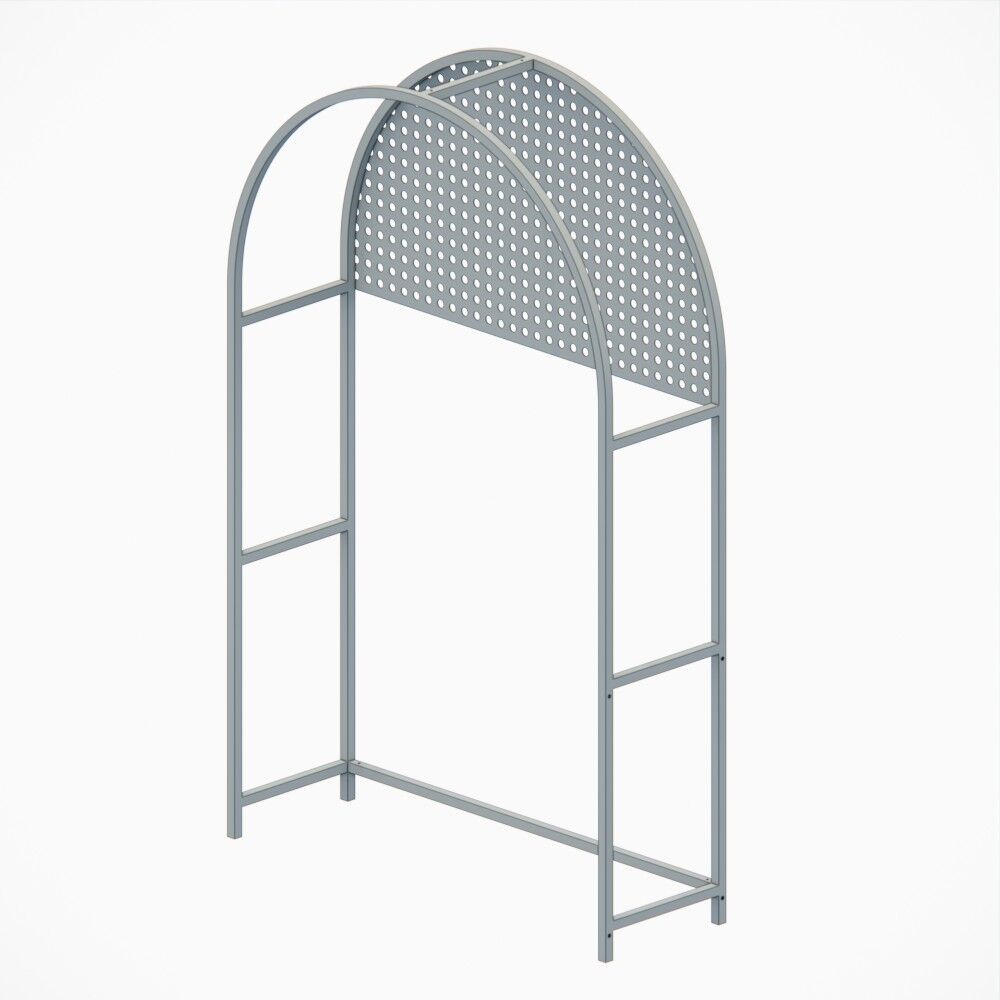 Curiate Arch Frame Perforated Back - Fern