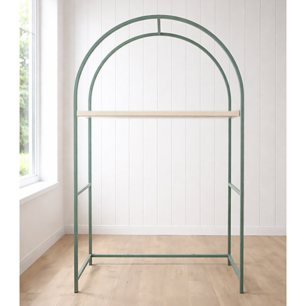 Curiate Arch Frame with Shelf - Fern