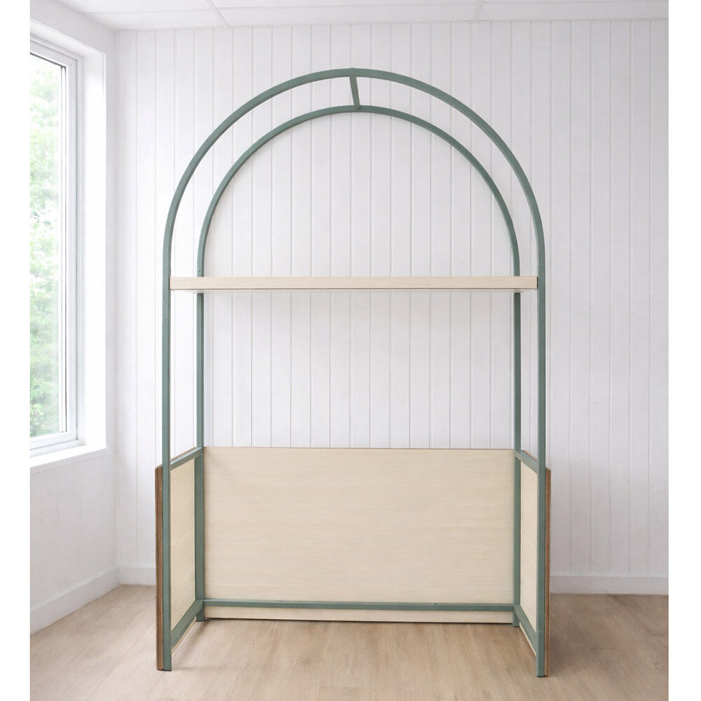 Curiate Arch Frame with Shelf & Surround - Fern