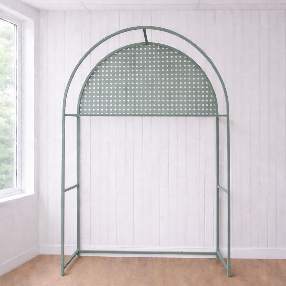 Curiate Arch Frame with Perforated Feature - Fern