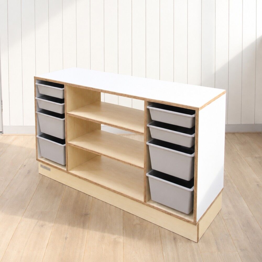 Curiate Art Storage with Open Back - Dove