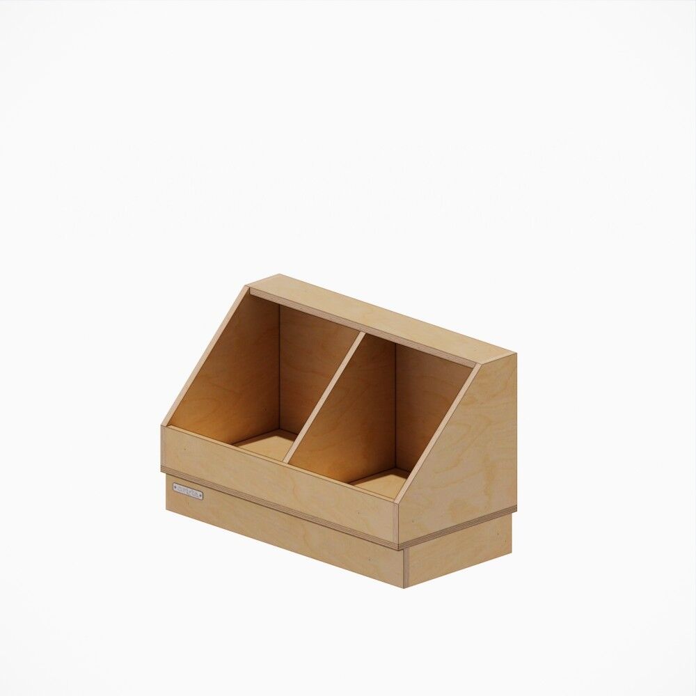 Curiate Open Bin Storage