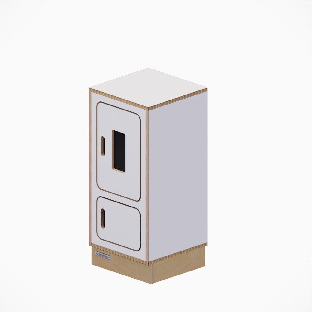 Curiate Preschool Fridge - Dove