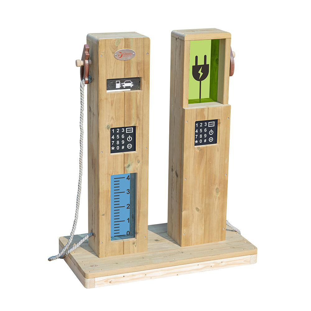 Outdoor Fuel & EV Charging Station