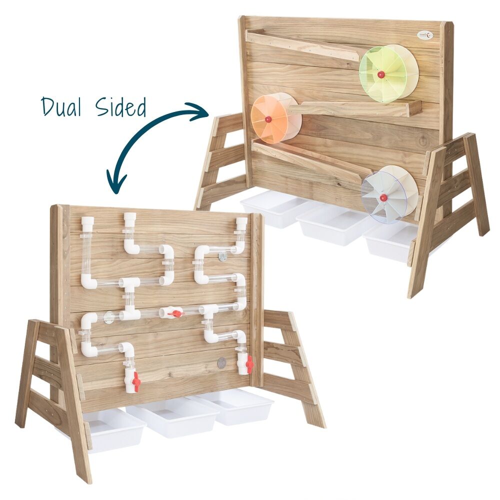 Dual Sided Sand & Water Wall