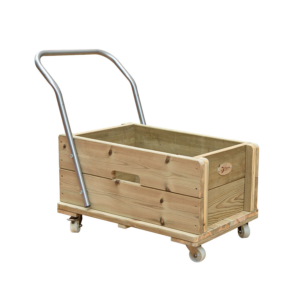 Outdoor Wooden Trolley Truck