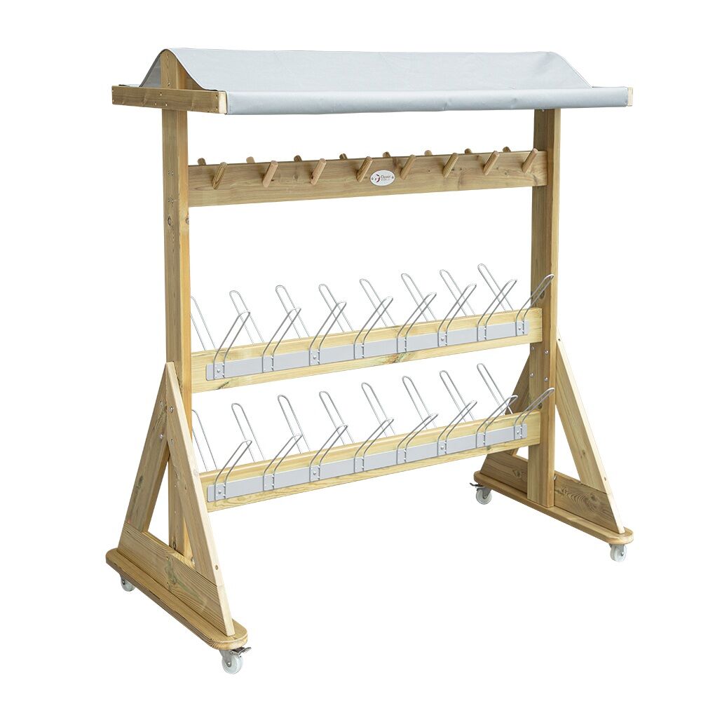 Outdoor Clothing & Boot Rack