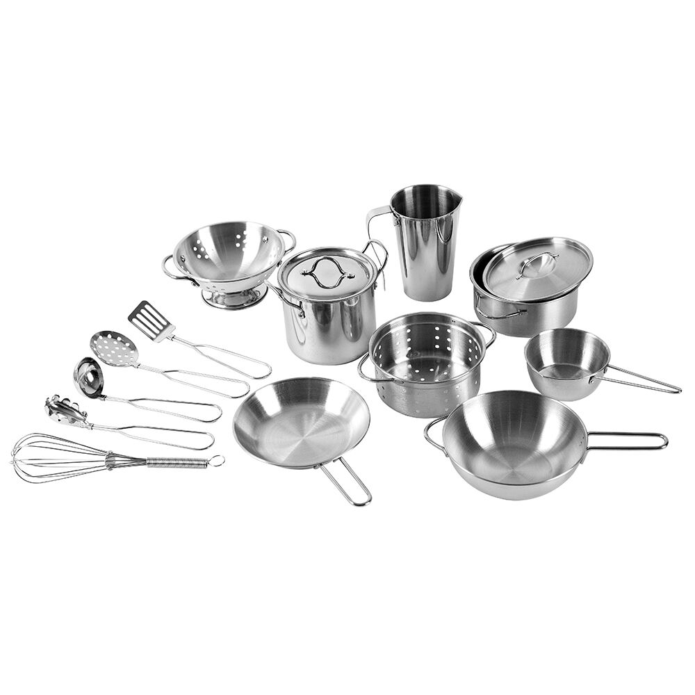 Outdoor Stainless Steel Cooking Set - 13pcs