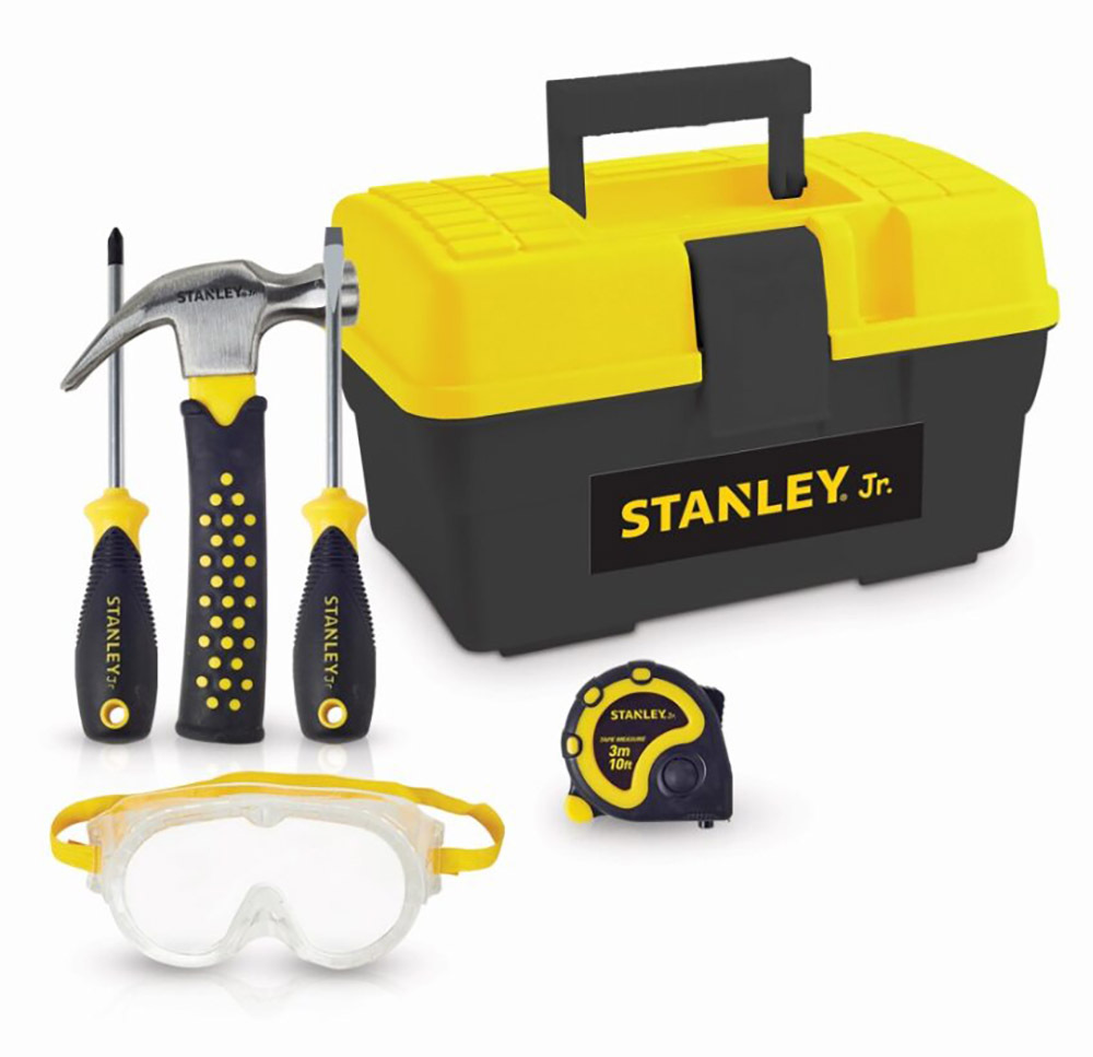 Stanley Jr. Workbench Mega Tool Set | 140 Pieces