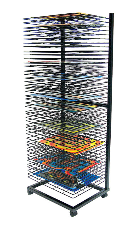 Tidee-Dry Metal Art Drying Rack - 45 Shelf Hinged