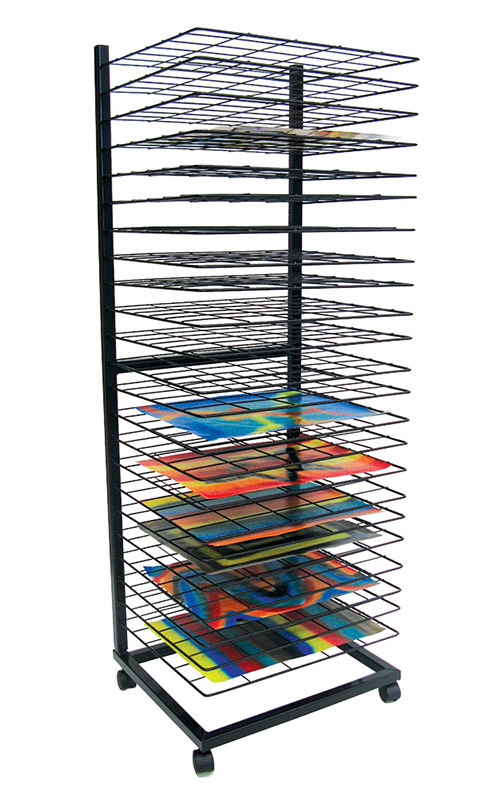 Tidee-Dry Metal Art Drying Rack - 23 Shelf Hinged