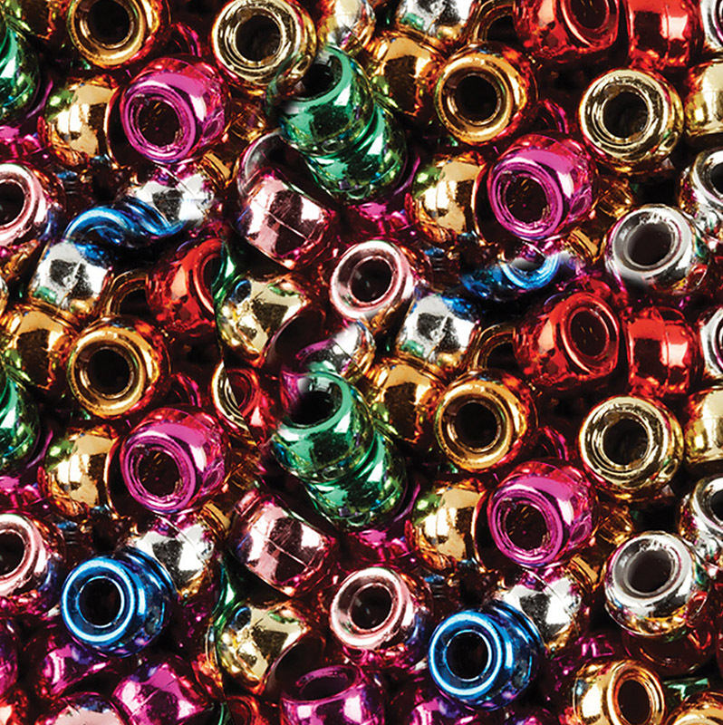 Pony Beads - Metallic 1000pk