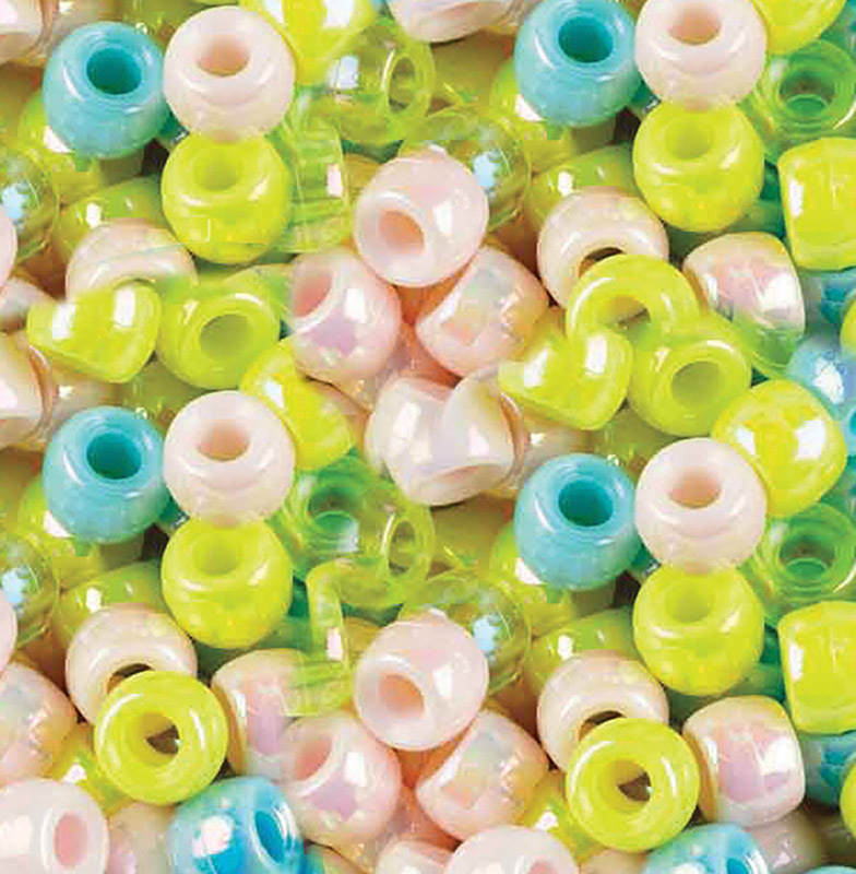 Pony Beads - Pearl 1000pk