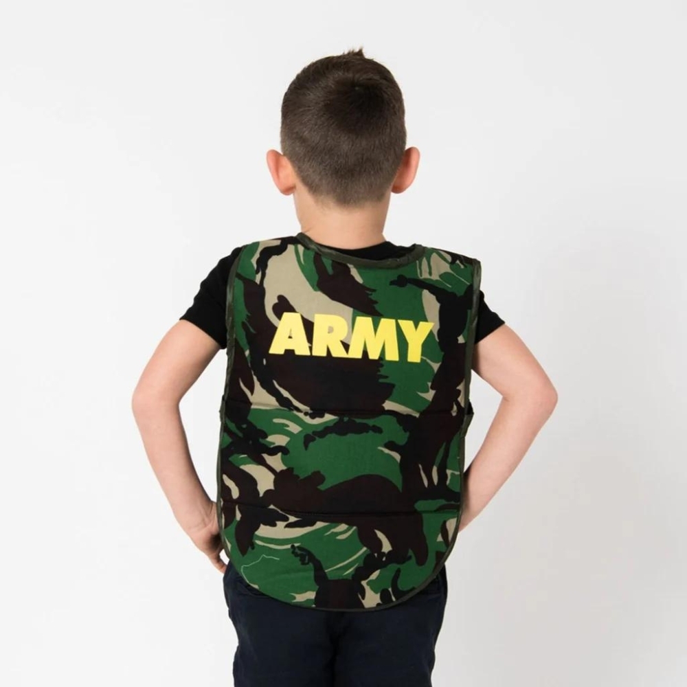 Occupation Dress Up Vest - Army Officer