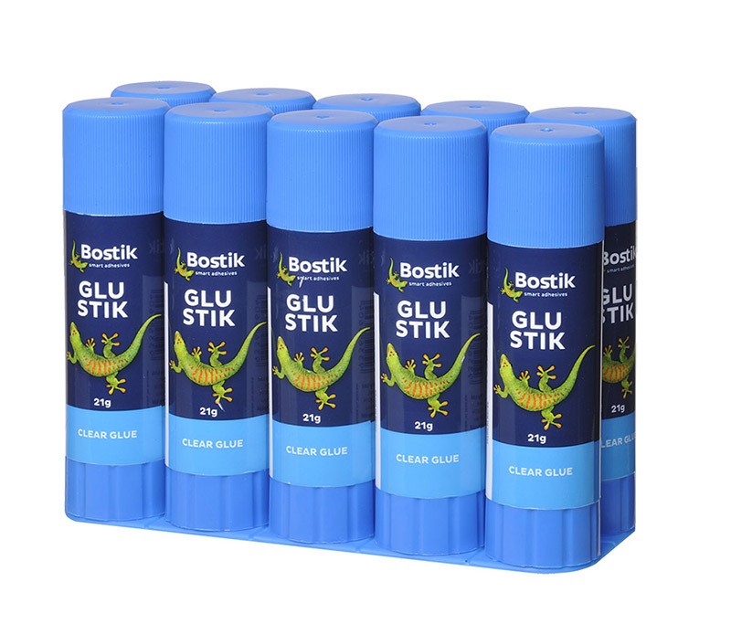 Bostik Glu Stik White Glue Stick - 21g 10pk