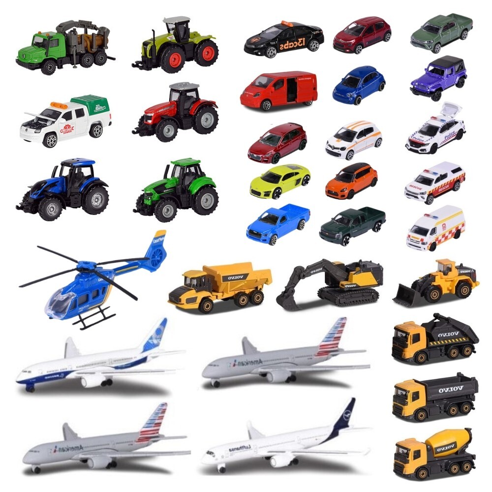 Majorette Vehicles - Set of 32
