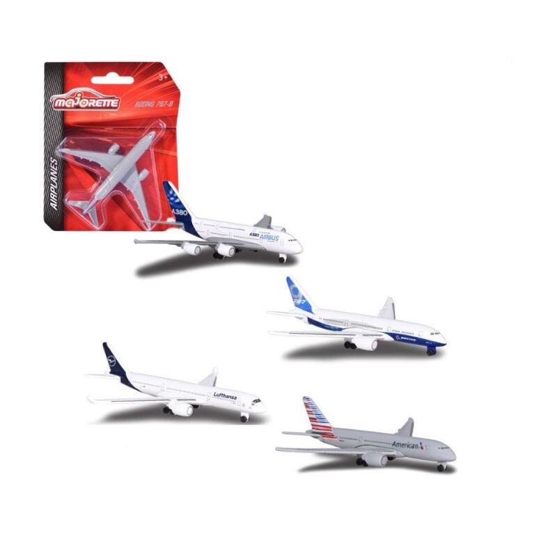 Majorette Vehicles - Airplanes 4pk