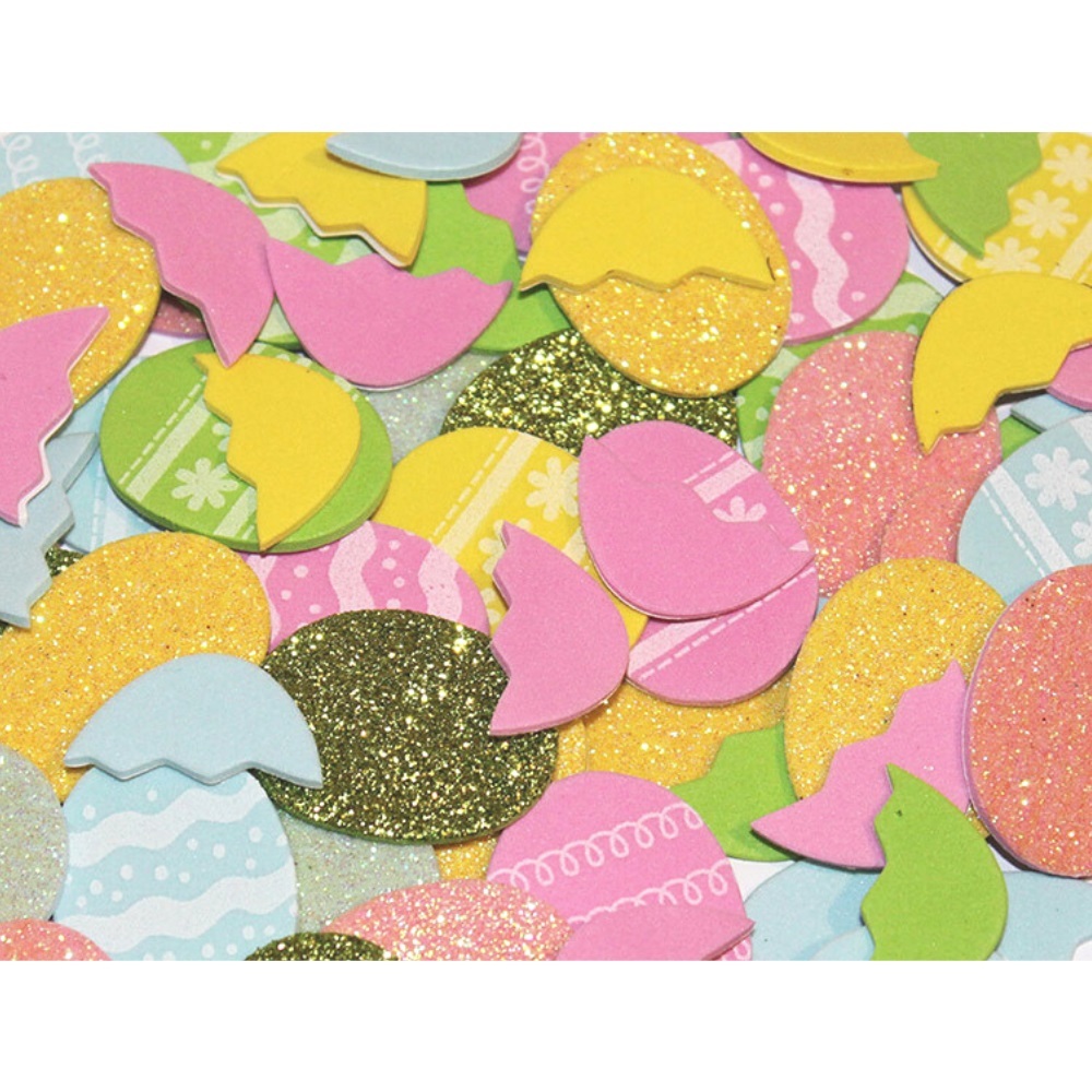 >Foam Stickers - Easter Eggs 144pcs