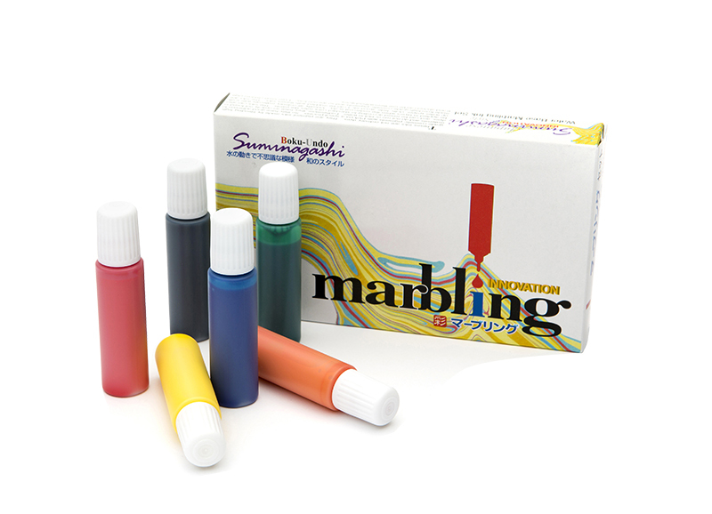 Bokundo Marbling Colours - 6 Inks