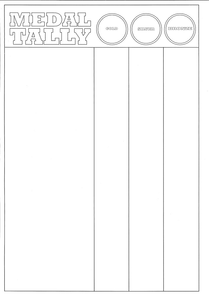 *Sports or Award Tally Board - pack of 24