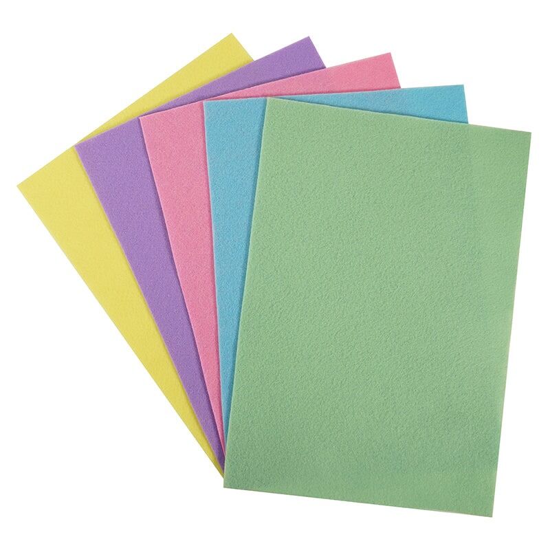 Felt Sheets - Pastel Mix 25pcs