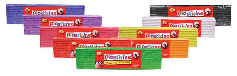 Plasticine 500g - Set of 9