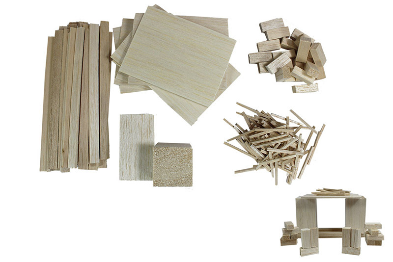 Balsa Basics Assorted - 150pcs