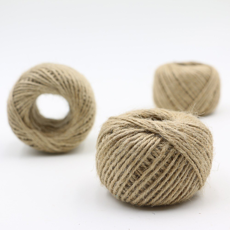 Natural Hemp Twine - 50m Roll