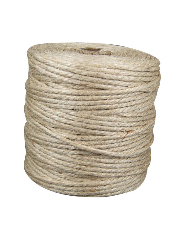 Natural Jute Twine, 4mm Thick Jute String Rope Roll for Garden