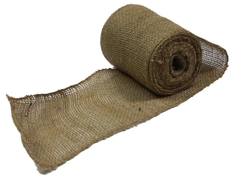 Burlap Garland Natural Roll - 144mm x 10m