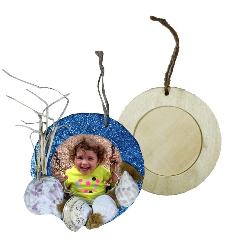 Wooden Frames - Round 10pk