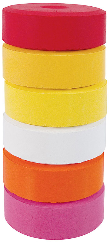 Poster Colours Paint Blocks Thick Set - Refill Warm 6pk