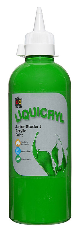 EC Liquicryl Paint - 500ml Leaf Green