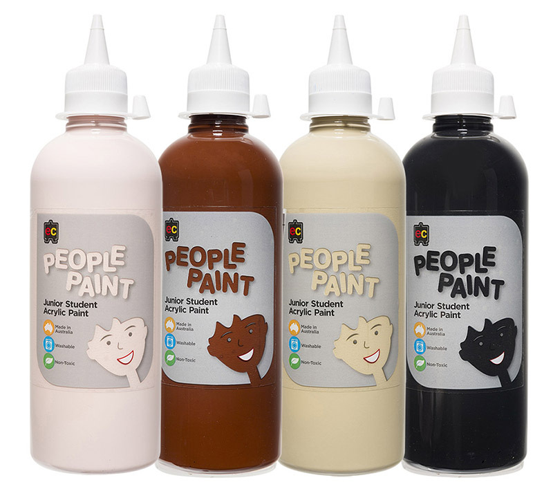 EC Liquicryl People Paint 500ml - Set of 4