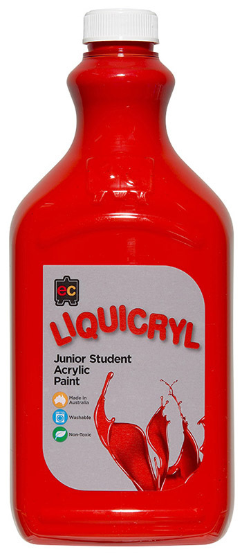 EC Liquicryl Paint 2L - Brilliant Red
