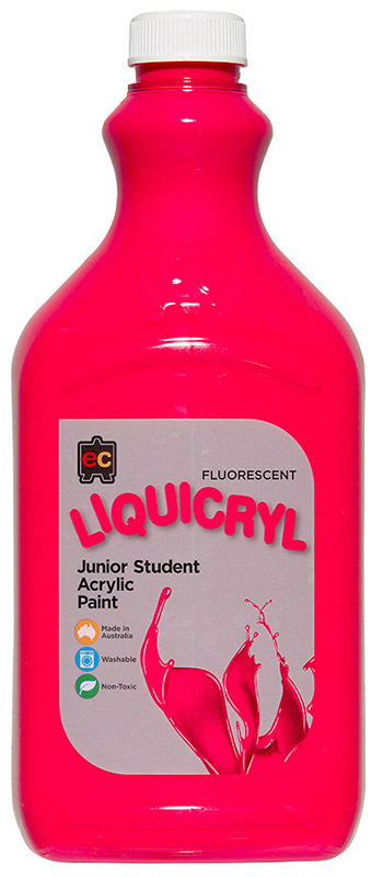 EC Fluorescent Liquicryl Paint 2L - Pink