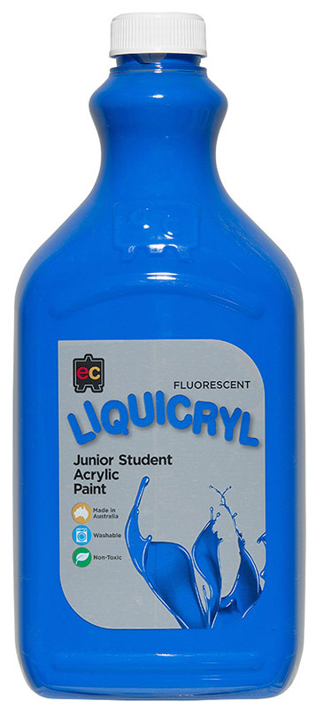 EC Fluorescent Liquicryl Paint 2L - Blue