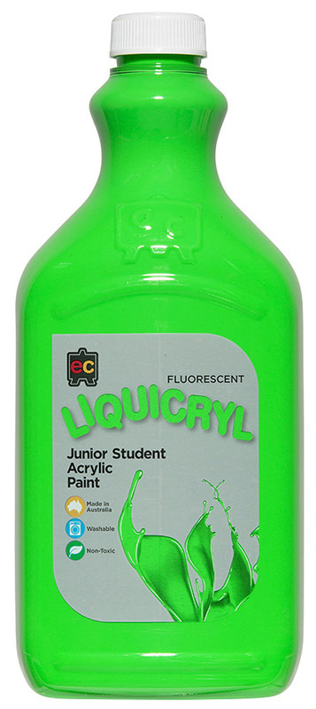 EC Fluorescent Liquicryl Paint 2L - Green