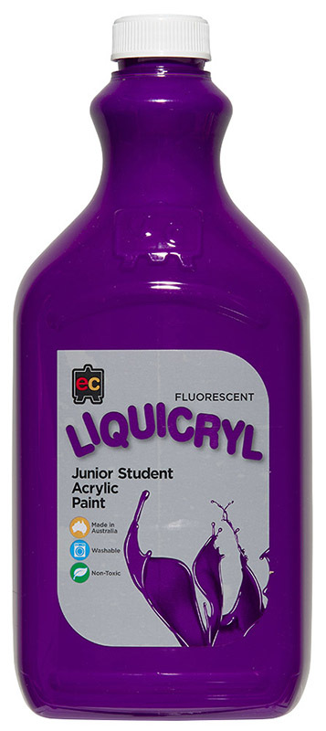 EC Fluorescent Liquicryl Paint 2L - Purple