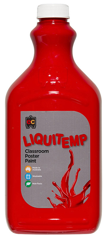 EC Liquitemp Paint 2L - Brilliant Red