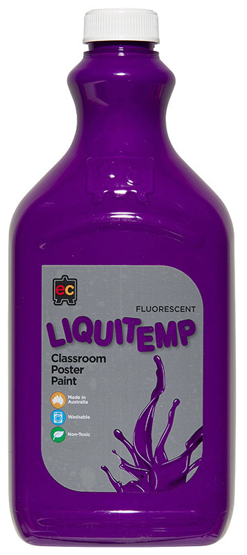 *EC Fluorescent Liquitemp Paint 2L - Purple