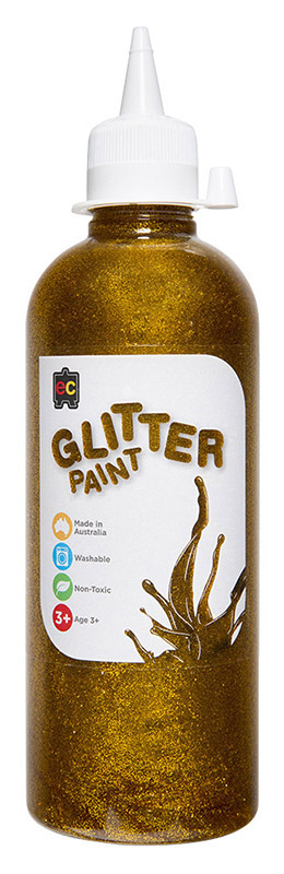 EC Glitter Paint 500ml - Gold