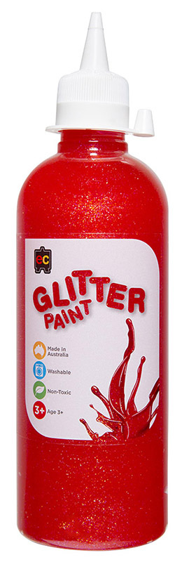 EC Glitter Paint 500ml - Fairy Pink