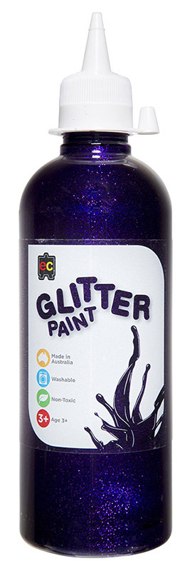 EC Glitter Paint 500ml - Fairy Purple