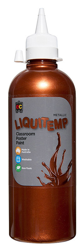 EC Liquitemp Metallic Paint 500ml - Copper