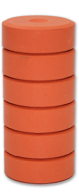 Paint Blocks Thick Refill Set - Burnt Sienna Brown 6pk